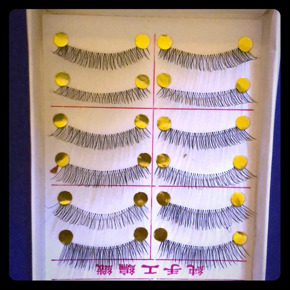 Natural false eyelashes 10pairs